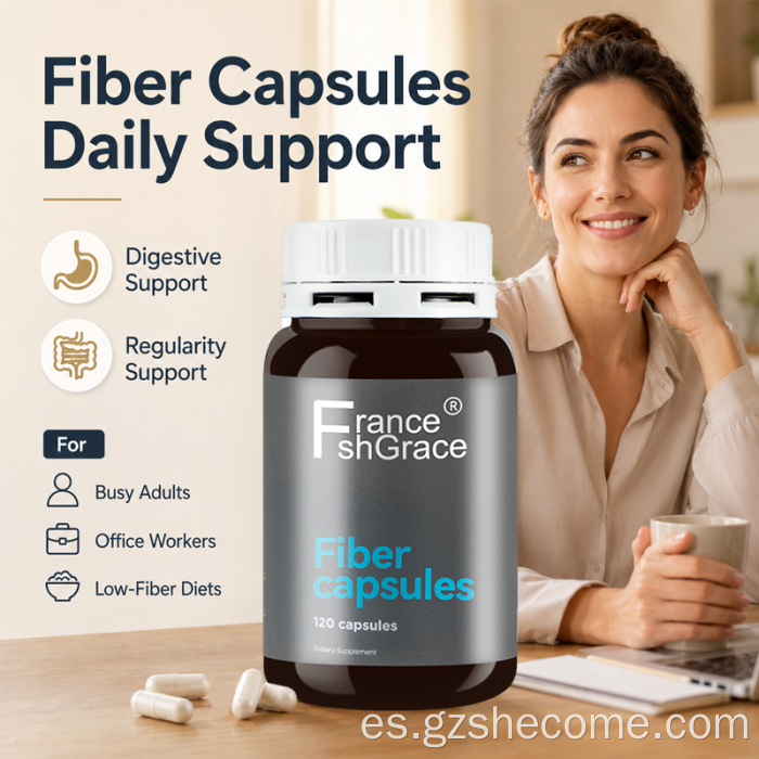 Shecome Fibra Cápsulas Salud Digestiva